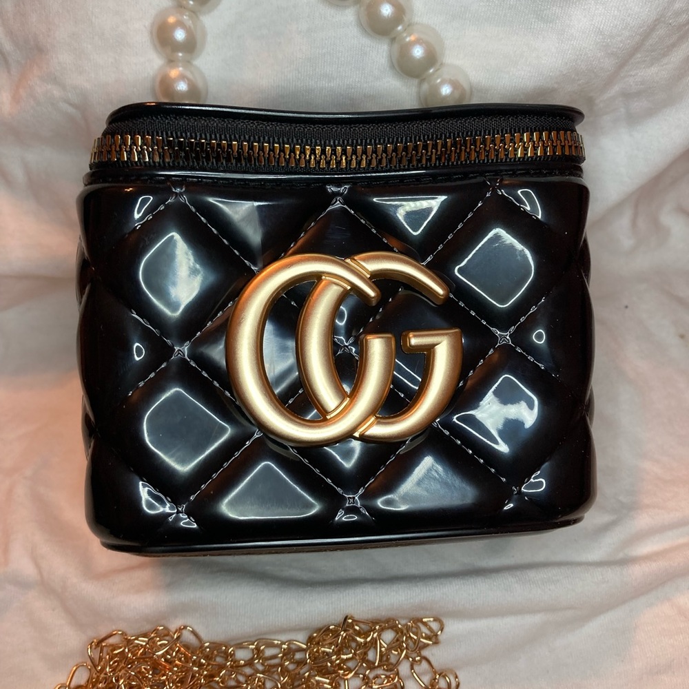 Black Nee Purse Jewelry Box Girl Purse